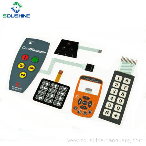 Various custom FPC silver Flex circuit membrane switch